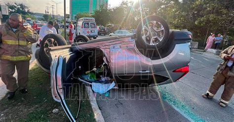 Hoy Tamaulipas Accidente En Tamaulipas Choque Y Volcadura Dejo Varios