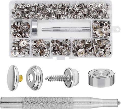 Canvas Snap Kit With Tool Pcs Marine Grade Stainless Steel Snap