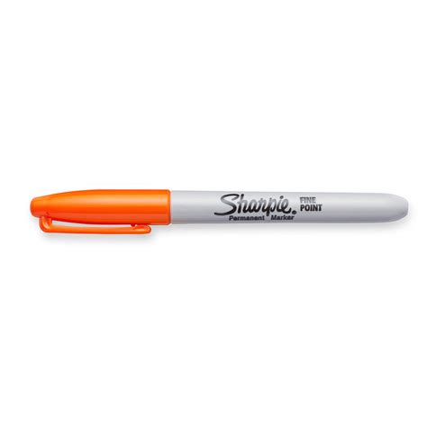 Sharpie Fine Point Orange Permanent Marker, Sold Individually