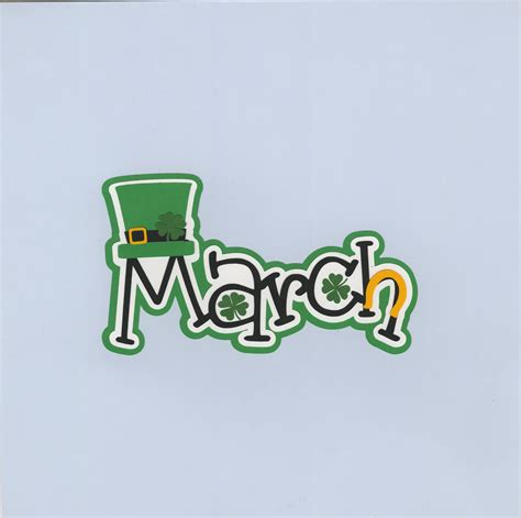 March Month Clip Art