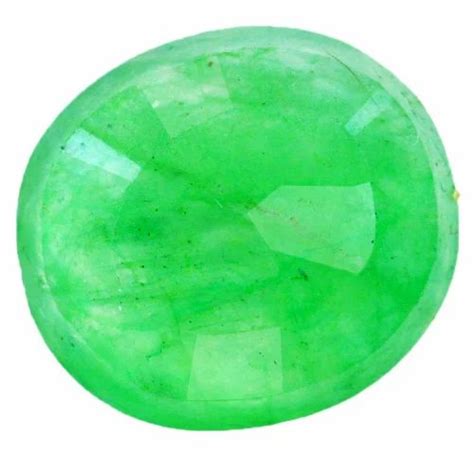 Natural 3 52 CT Panna Green Emerald Certified Gemstone At Rs 3500 Piece