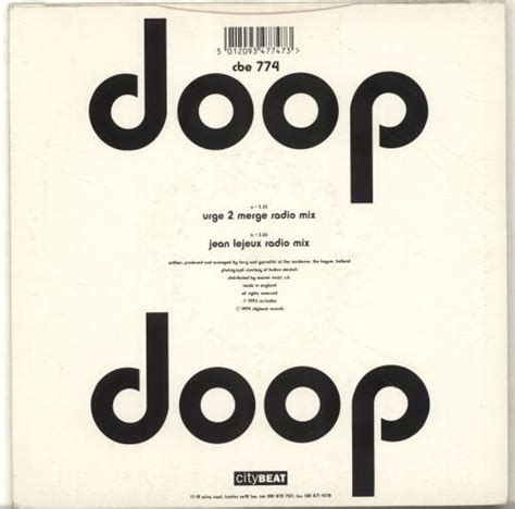 Doop Doop Uk 7 Vinyl Single 7 Inch Record 45 701072