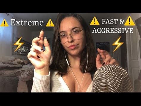 Extremely Fast And Aggressive Asmr No Talking