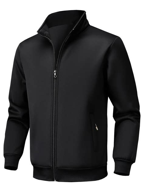 Mens Casual Slim Fit Zip Up Jacket Clothing Shoes And Jewelry Temu