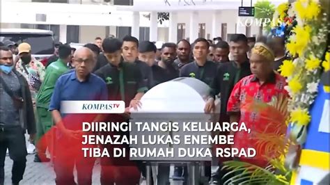 Jenazah Lukas Enembe Akan Dimakamkan Di Papua Youtube