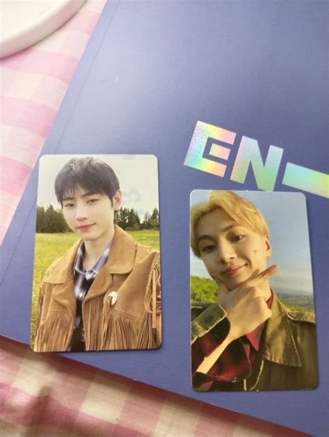 OFFICIAL Enhypen Photocard 1ST MINI ALBUM BORDER DAY ONE DAWN