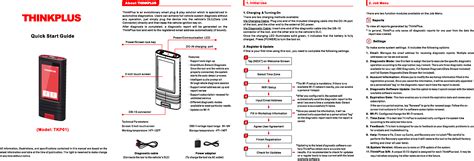 Thinkcar Tech Thinkplus Automotive Quick Scan Tool User Manual