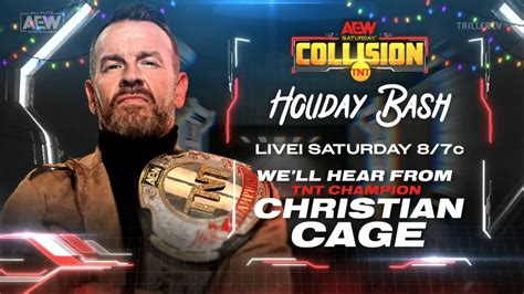 Christian Cage Segment Brian Cage Vs Keith Lee Set For 1223 Aew