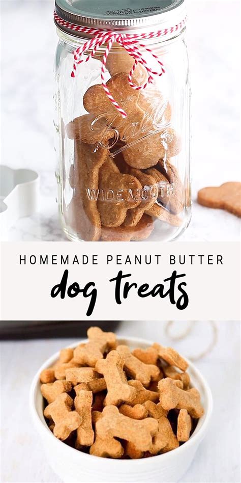 Homemade Peanut Butter Dog Treats Artofit