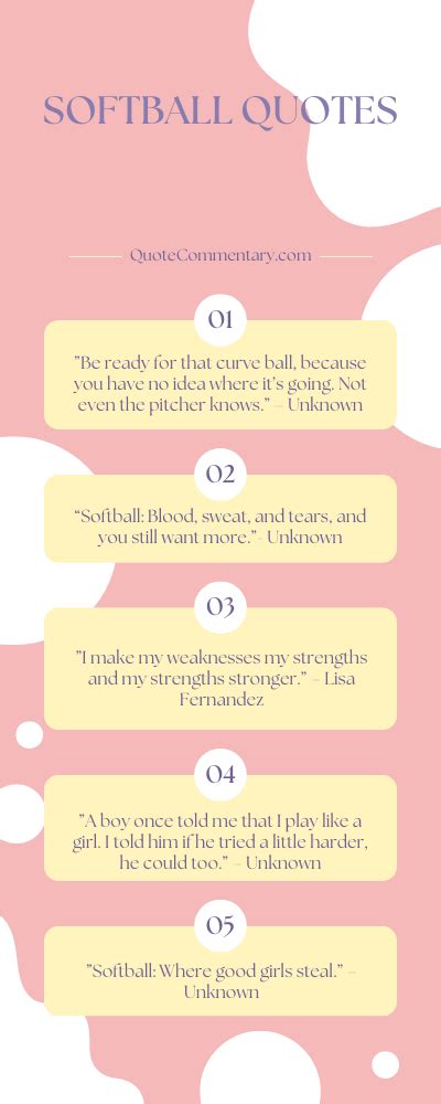 61 Softball Quotes Their Meanings Explanations