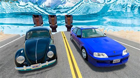 FUGINDO DO SKIBIDI TOILET E DO TSUNAMI O Gqgames BeamNG Drive