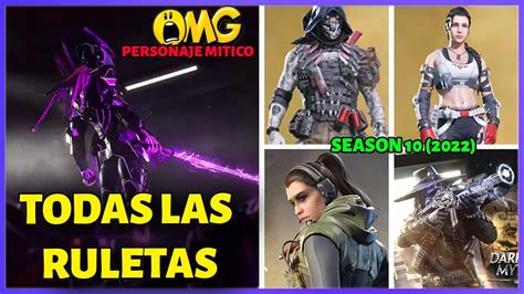 Todas Las Ruletas Temporada Cod Mobile Primer Personaje Mitico