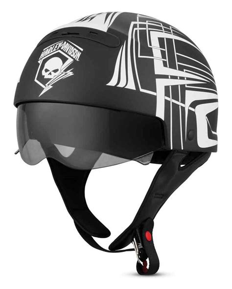 Harley-Davidson® Men's Skull Lightning 3-in-1 X04 Helmet, Matte Black 98297-19VX - Wisconsin ...