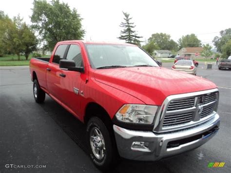 2012 Flame Red Dodge Ram 2500 HD Big Horn Crew Cab 4x4 72246650 Photo