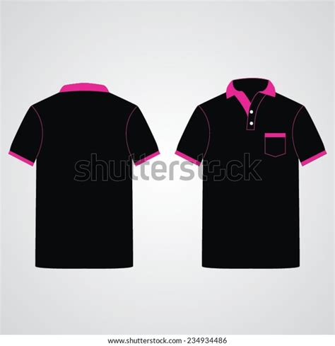 T Shirt Template Front Back 스톡 벡터로열티 프리 234934486 Shutterstock