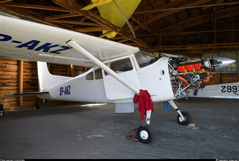 Sp Akz Private Cessna A Skywagon Photo By Eryk Strzala Id