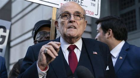 Judge Orders Rudy Giuliani To Hand Over Assets To Georgia Election Workers