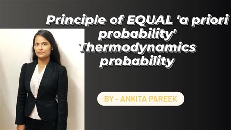 Lec 6 Principle Of Equal A Priori Probability Bsc 2nd Yr Jnvu