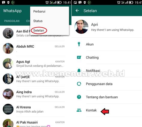 Cara Menampilkan Nama Kontak Di Whatsapp Hp Oppo Ifaworldcup