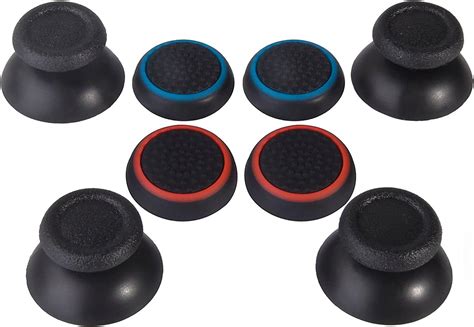 Replacement Thumbstick Joysticks And Silicone Thumb Stick Grips Cap