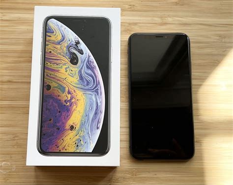 IPhone Xs Space Gray 256 GB Softbank