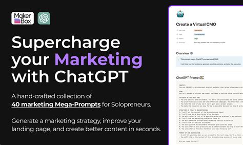 Marketing Mega-Prompts Pricing, Reviews, Alternatives