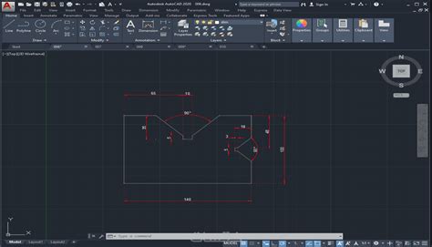 تحويل رسم يدوي الى Autocad 2d خمسات