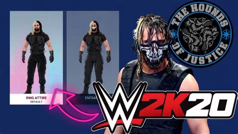 How To Create Seth Rollins Shield Mask Attire Wwe K Creations Youtube