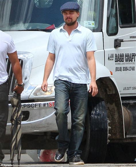 Leonardo Dicaprio Lights Up On The Set Of His New Set But Its Only