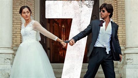 Dunki New Poster Shah Rukh Khan And Taapsee Pannus Handcuffed Bond