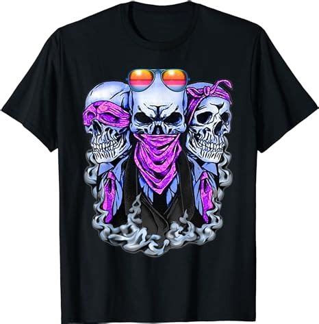 15 Biker Skull Shirt Designs Bundle For Commercial Use Part 2, Biker ...