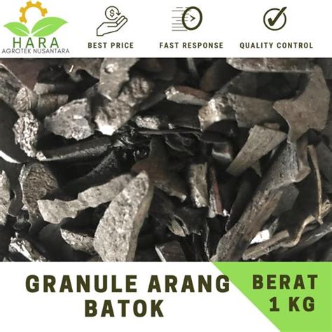 Jual Premium Granule Coconut Shell Charcoal Arang Batok Kelapa Granul