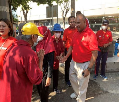 Kegiatan Pencanangan Bulan Bakti Gotong Royong Masyarakat Bersama