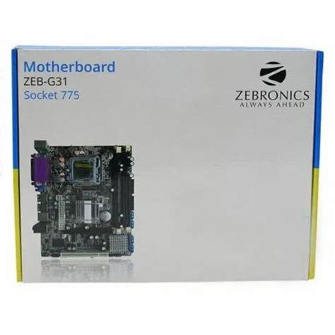 G31 Zebronics Motherboard For Laptop At ₹ 1900piece In Ahmedabad Id