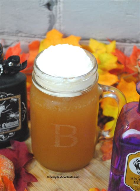 Alcoholic Butterbeer - Everyday Shortcuts