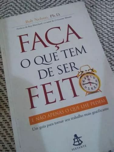 Livro Faça O Que Tem De Ser Feito MercadoLivre