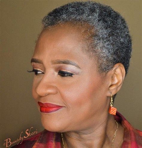 African american short natural hairstyles for older black woman ...