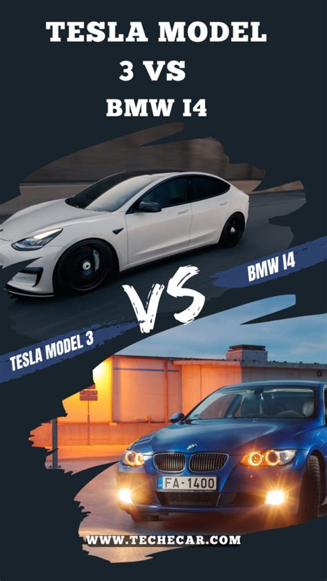 Tesla Model 3 VS BMW I4 » TECHECAR