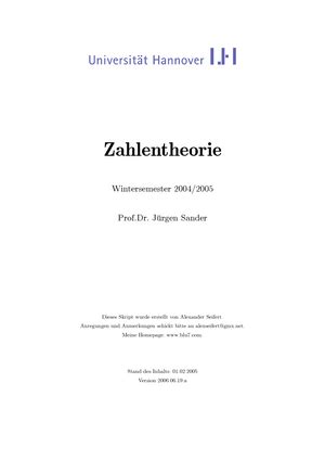 Algebra Blatt 10 Institut für Algebraische Geometrie Wintersemester