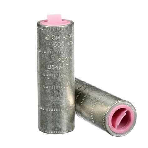 3M™ Scotchlok™ Aluminum Standard Barrel Connector, 20014, up to 35 kV ...