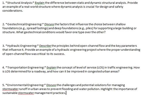 Solved 1 Structural Analysis Explain The Difference