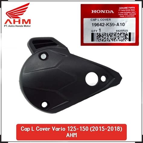 Jual Cap L Cover Tutup Bak Cvt Bagian Depan Vario 125 150 2015 2018