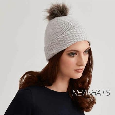 Cashmere Pom Pom Hat Knitted Hats Hats Fashion