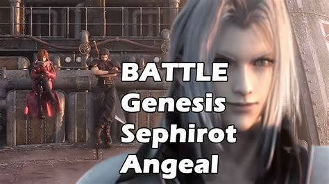 Genesis Vs Sephiroth Vs Angeal Final Fantasy Crisis Core Reunion