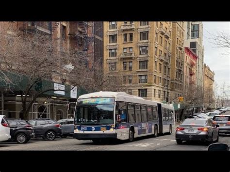 West Side Bound 2012 NovaBus LFSA 5902 On The M60 SBS At West 120 St