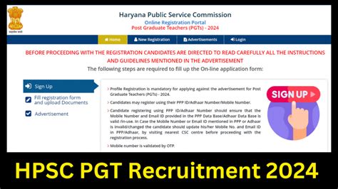 Hpsc Pgt Recruitment Notification Out For Posts Apply Online