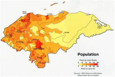 Mapas Tematicos De Honduras