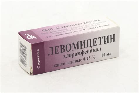 Левомицетин 0.25%, 10 мл, капли глазные – купить по цене 29 руб. в ...