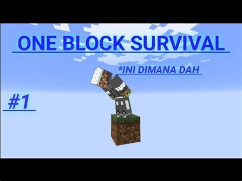 Kita Terjebak Cuma Disatu Block Minecraft One Block Survival