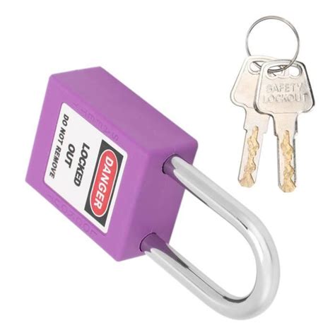 EBTOOLS étiquetage de consignation Cadenas de sécurité de 38 mm isolant